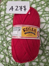 100g ponožkovej priadze Schachenmayr REGIA  - krásna červená / viac ks skladom