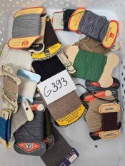 bavlnená štopkacia priadza- rôzne farby