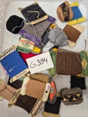 bavlnená štopkacia priadza- rôzne farby